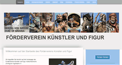 Desktop Screenshot of kuenstler-figur.de