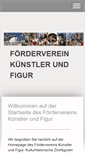 Mobile Screenshot of kuenstler-figur.de